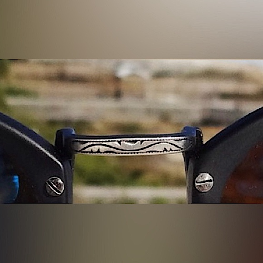 Revo Sunglasses - Shapes collection:
Black Frame Blue Mirror Lens 953-001-02 - Picture 10 of 12